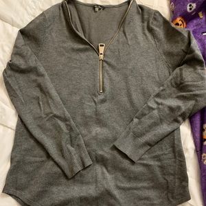 Half zip sweater
